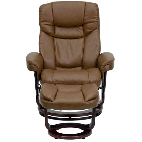 Disability recliner chairs or lift recliner chairs are made for the ill, disabled, and elderly. Flash Furniture Contemporary Leather Recliner and Ottoman ...