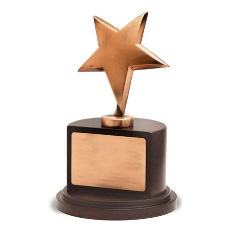 Bronze Star Award With Custom Engraving Awards Trophies