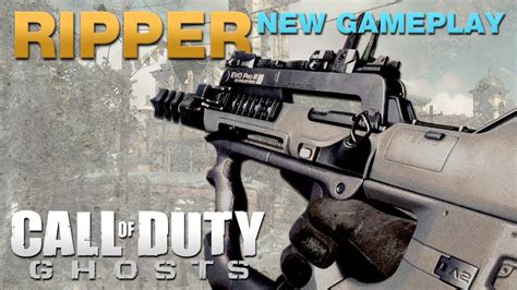 Cod Ghosts New Weapon Gameplay The Ripper Devastation Map Pack