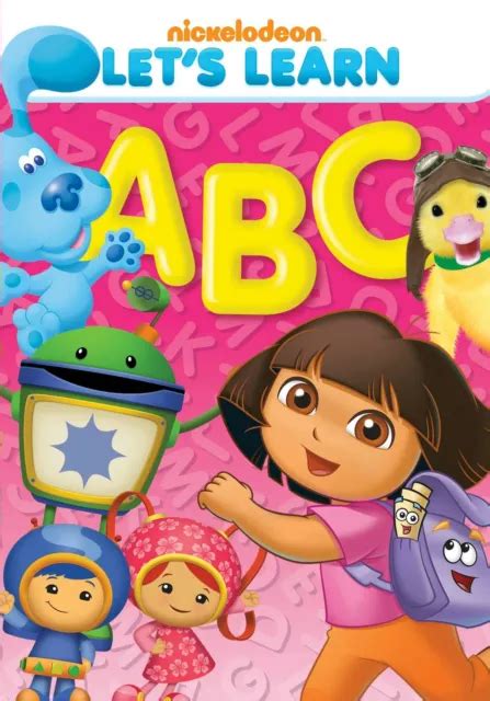 Nickelodeon Lets Learn Abcs Dvd 2013 Full Screen New 793