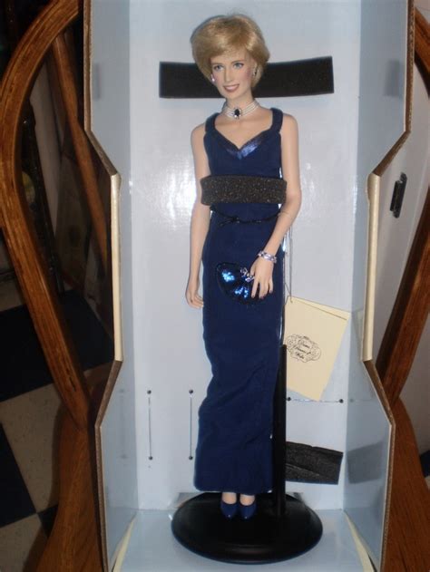 Franklin Mint Princess Diana Porcelain Doll Blue Dress Ebay Dolls Dolls Dolls Dolls