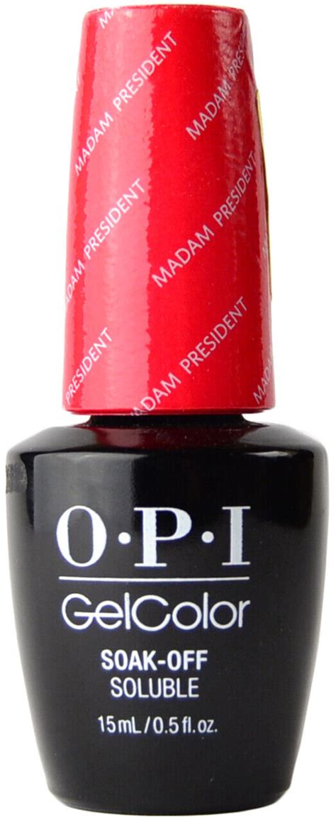 opi gelcolor gel polish 15ml madam president gc w62 ebay