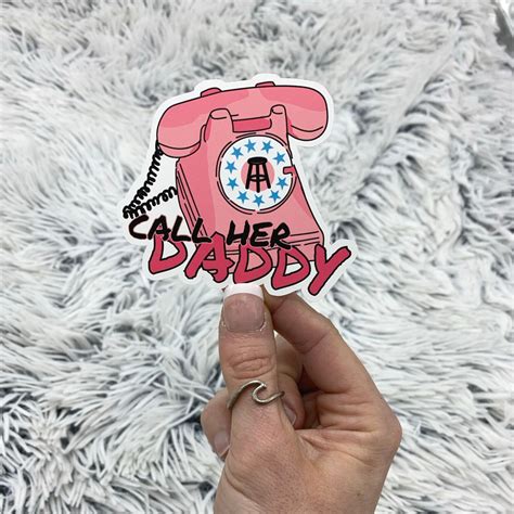 Call Her Daddy Sticker Chd Daddy Gang Alex Cooper Barstool Etsy