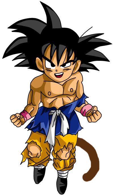 Imagen Kid Goku Gt Tail By Liciuscontrabici D5opl7bpng Dragon Ball