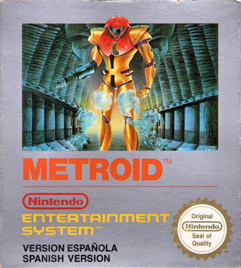 Metroid 1986 Nes Box Cover Art Mobygames