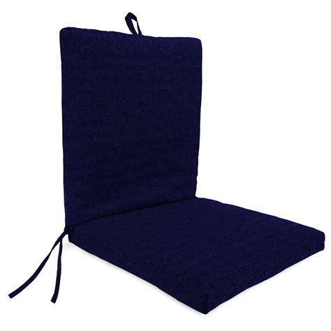 Mainstays 1 Piece Outdoor Chair Cushion Navy