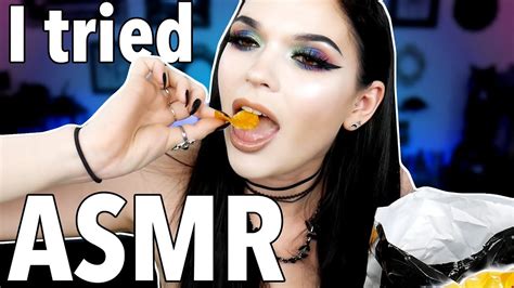 Trying Asmr For The First Time Youtube