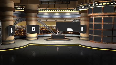 Virtual Set Studio 172 For After Effects Is A News Set