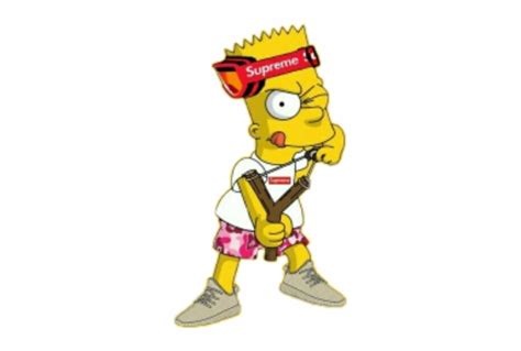 Hypebeast Bart Simpson Supreme Wallpaper 9ee