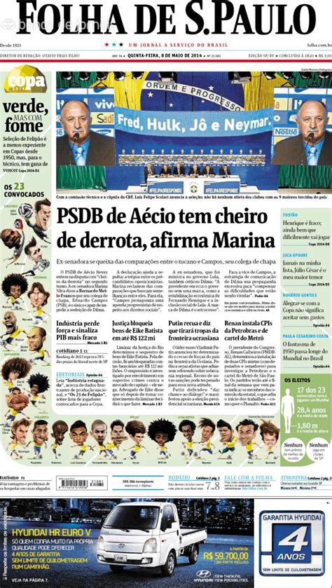 Capa Folha De Spaulo