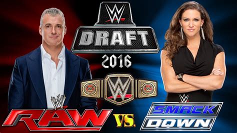 Wwe Draft 2016 Concept Gm Raw And Smackdown Superstars