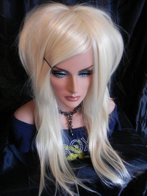 On Sale Barbie Doll Blonde Long Straight Layered Wig By Exandoh