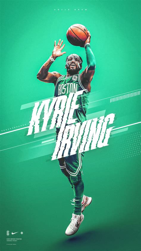 Nike Wallpaper Kyrie Irving 11 Boston Celtics On Behance With