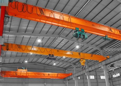 20mmin 25t Industrial Overhead Cranes Single Girder For Warehouse