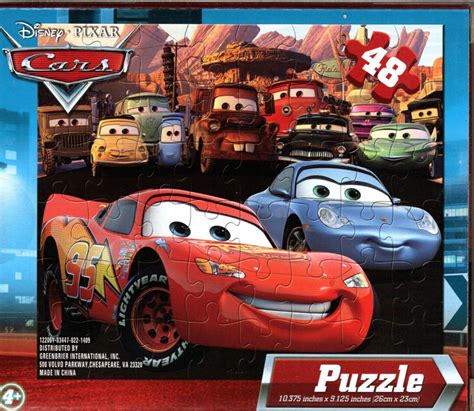 Disney Pixar Cars 48 Piece Jigsaw Puzzle V2 Ebay