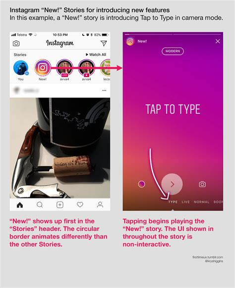 Instagram App New Feature Introduction First Run Ux