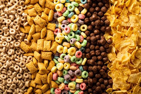 Cereal de caja Qué cereales se recomiendan Nutrición
