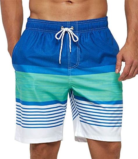 Silkworld Mens Swimming Shorts Quick Dry Beach Trunks Swimwear With