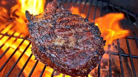 steak on fire pc bbqfood4u bbq grill bbq backyard bbq