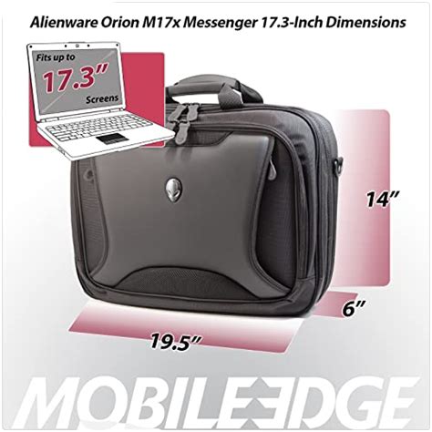 Mobile Edge Alienware Orion M17x Scanfast Tsa Checkpoint Friendly