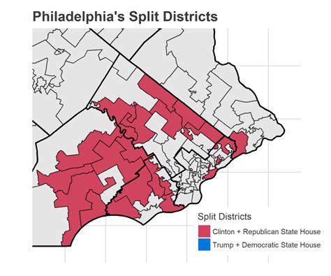 Pennsylvanias Split Districts Sixty Six Wards