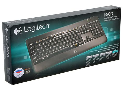 Logitech K800 Wireless Illuminated Keyboard Radio Keyboard German