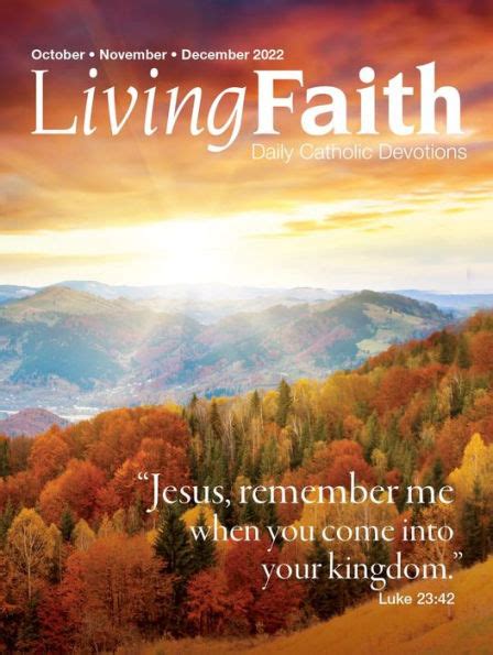Living Faith Daily Catholic Devotions Volume 38 Number 3 2022