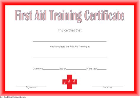 Great news!!!you're in the right place for lego certificate. First Aid Certificate Template Free 7+ Greatest Choices