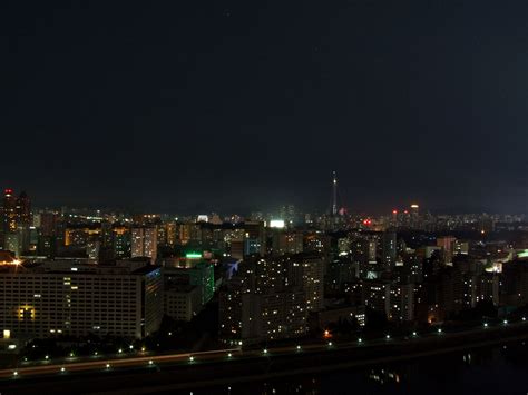 Pyongyang is the capital city of north korea, and its showcase city where people have a markedly higher standard of living than elsewhere in the. File:Pyongyang at night 02.JPG - Wikimedia Commons