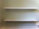 18 Inch White Floating Shelf Pictures