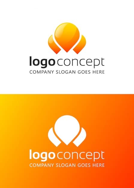 Free Vector Creative Abstract Logo Design Template