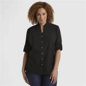 Kathy Che Women S Plus Military Blouse Shop Your Way Online Shopping Earn Points On Tools