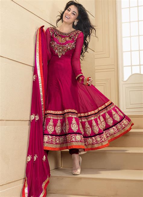 Bollywood Anarkali Embroidery Dresses Collection 2013 2014 Missy Lovesx3