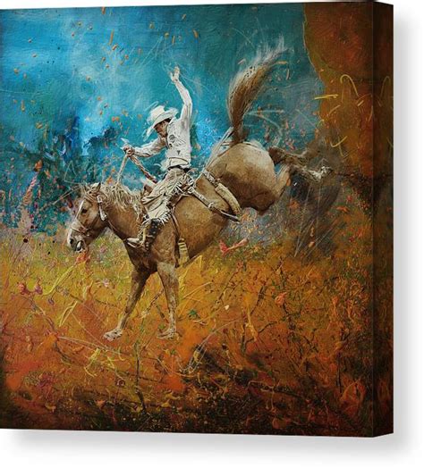 Rodeo 001 Canvas Print Canvas Art By Corporate Art Task Force