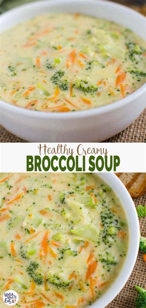 A Must Try Creamy Dreamy And Healthy Broccoli Soup Watch What U Eat