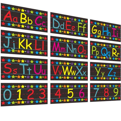 Buy Alphabet Bulletin Board Set For Classroom Decoration Alphabet And