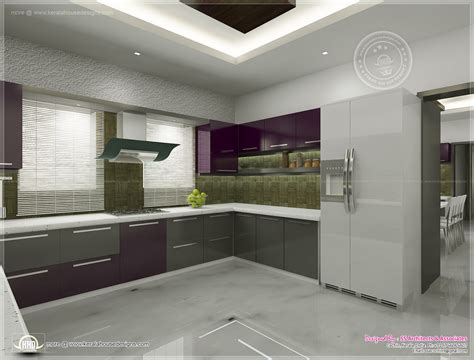 The really beautiful design incorporates advanced functionality in a simple, random format. Kitchen interior views by SS Architects, Cochin - Kerala ...