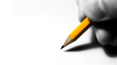 Download Wallpaper 1920x1080 hand, pencil, drawing, sketch Full HD