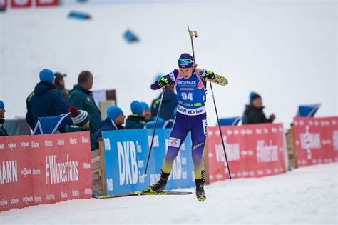 It was tough, but it's a good debut. Dzhima gewinnt "fast zu Hause" - Biathlon Pokljuka