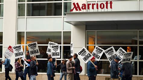 What You Need To Know About The Strike Against Marriott Hotels The