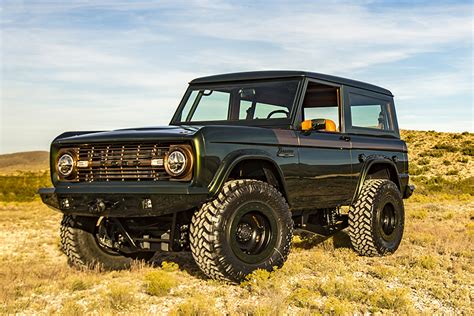 1976 Ford Bronco Green Monster Hiconsumption