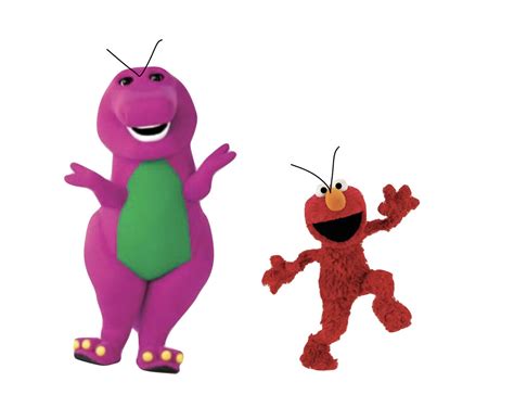 Barney Vs Elmo Barney The Evil Dinosaur Wiki Fandom