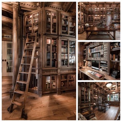 An Amazing Home Library Made Of Pieces Of Walnut Pictures Custom Built Homes Home
