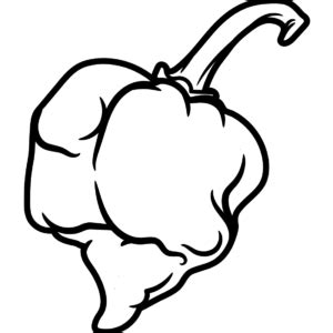 Chili Pepper Coloring Pages Printable for Free Download