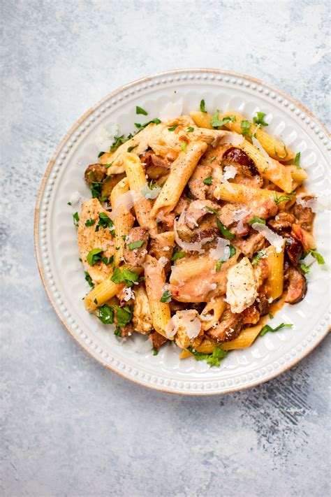 Make extra for tomorrow's lunch. Chicken and Chorizo Pasta • Salt & Lavender