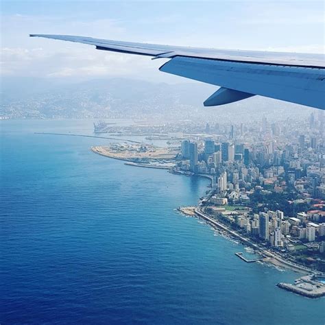 Beirut Airplane View Beirut Views