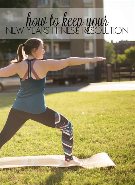 How To Keep Your New Years Fitness Resolutions Something Good