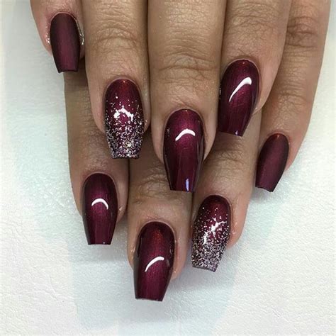 30 Stunning Burgundy Nails Designs That Will Conquer Your Heart