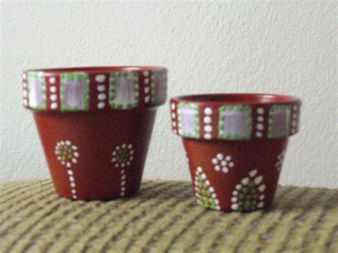 Desikalakar Hand Painted Mini Clay Pots