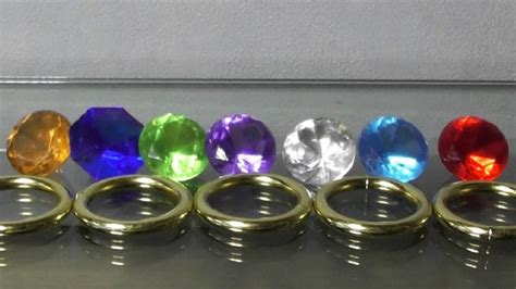 Sonic Chaos Emeralds And Power Rings In Real Life Youtube